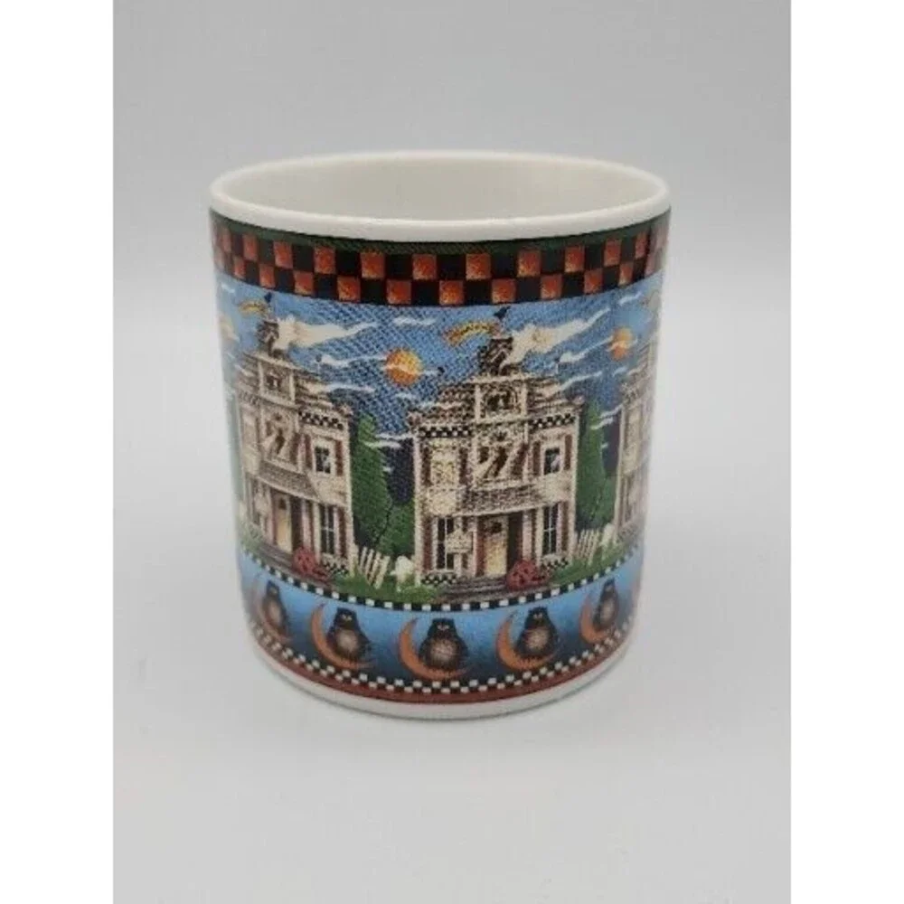 Debbie Mumm Haunted House Sakura by Oneida Coffee Mug 2001